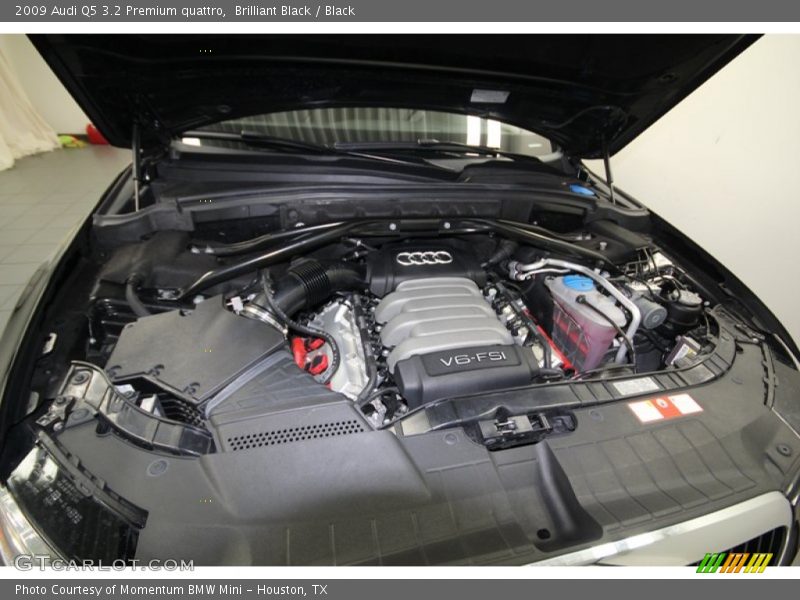 Brilliant Black / Black 2009 Audi Q5 3.2 Premium quattro