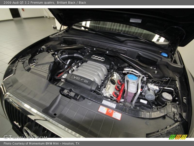 Brilliant Black / Black 2009 Audi Q5 3.2 Premium quattro