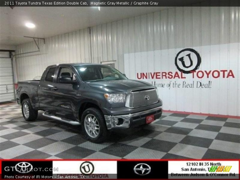 Magnetic Gray Metallic / Graphite Gray 2011 Toyota Tundra Texas Edition Double Cab