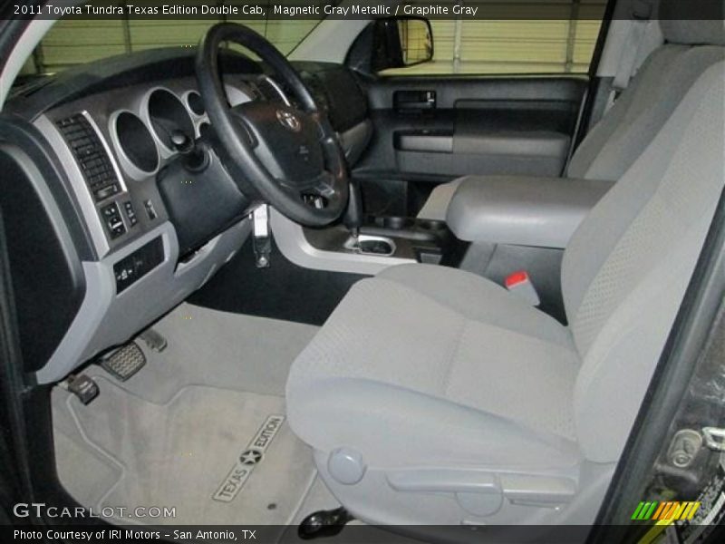 Magnetic Gray Metallic / Graphite Gray 2011 Toyota Tundra Texas Edition Double Cab