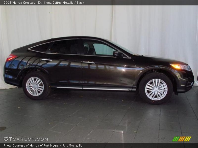 Kona Coffee Metallic / Black 2013 Honda Crosstour EX