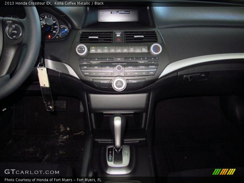 Kona Coffee Metallic / Black 2013 Honda Crosstour EX
