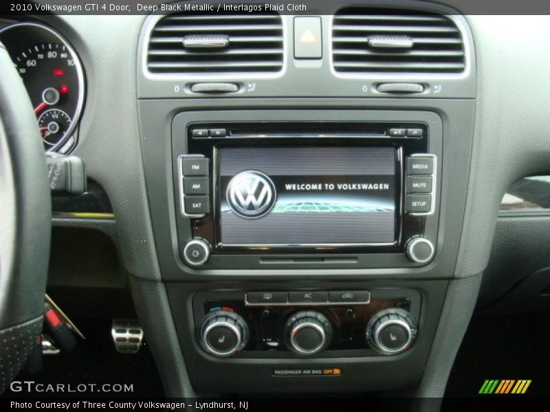 Controls of 2010 GTI 4 Door