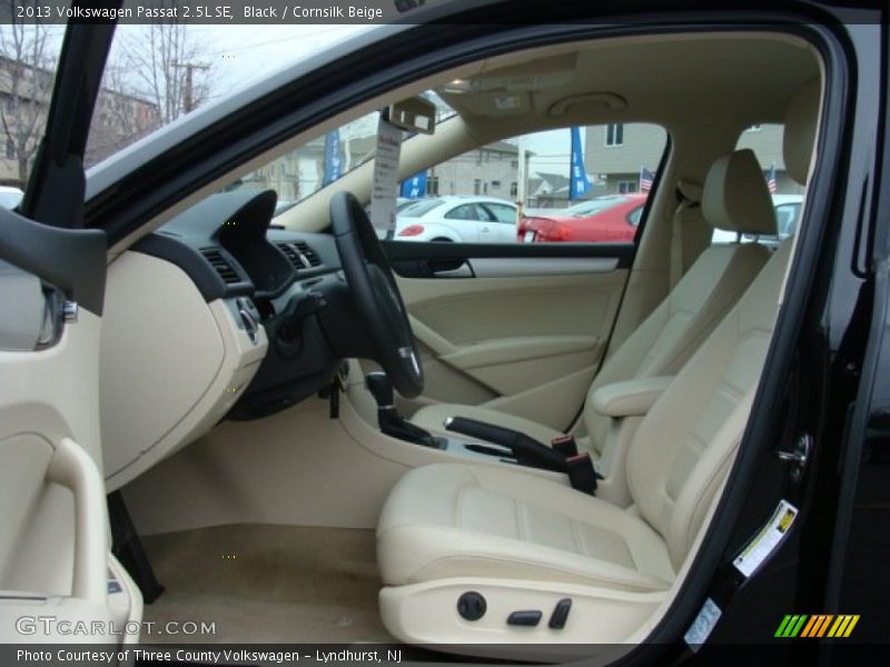  2013 Passat 2.5L SE Cornsilk Beige Interior