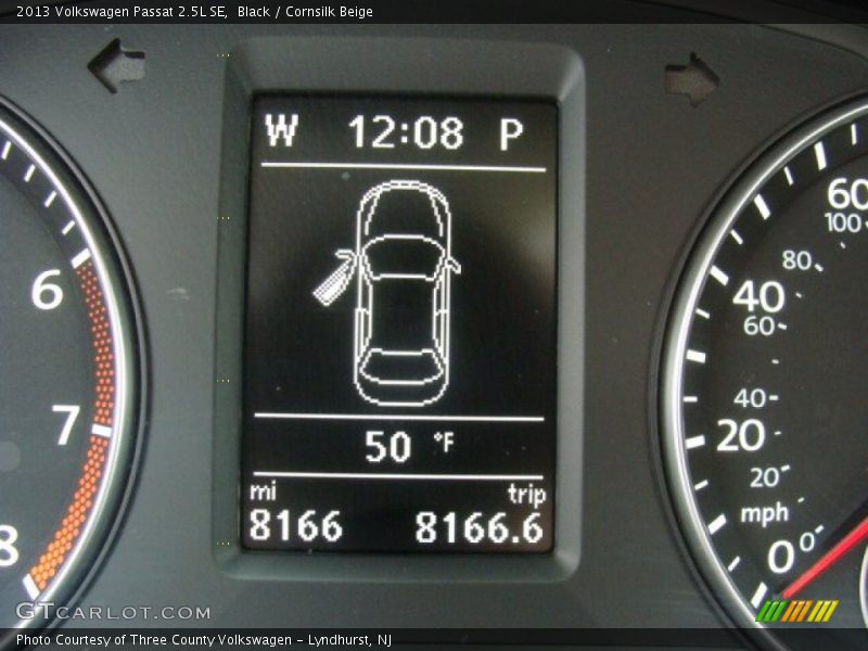 Black / Cornsilk Beige 2013 Volkswagen Passat 2.5L SE