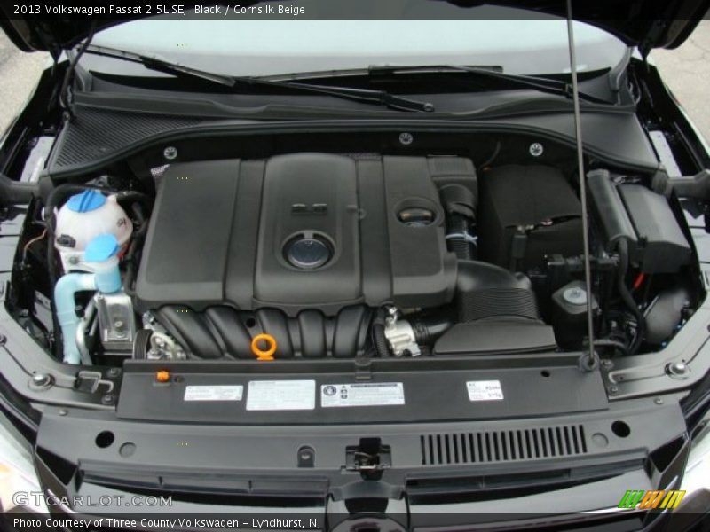  2013 Passat 2.5L SE Engine - 2.5 Liter DOHC 20-Valve 5 Cylinder