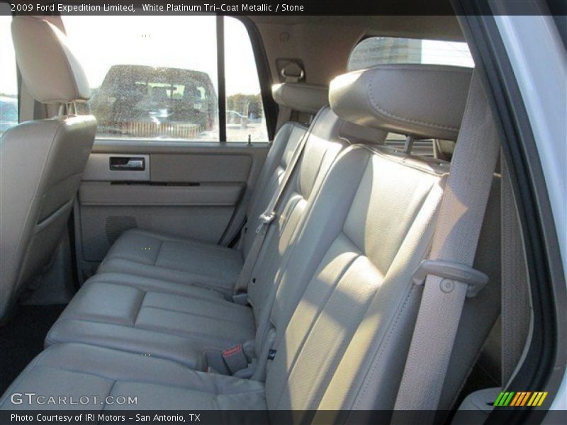 White Platinum Tri-Coat Metallic / Stone 2009 Ford Expedition Limited