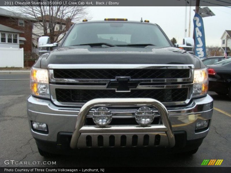 Black / Ebony 2011 Chevrolet Silverado 3500HD LT Crew Cab 4x4