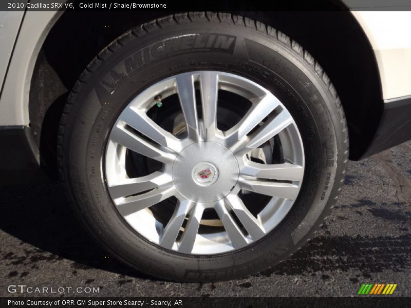 Gold Mist / Shale/Brownstone 2010 Cadillac SRX V6