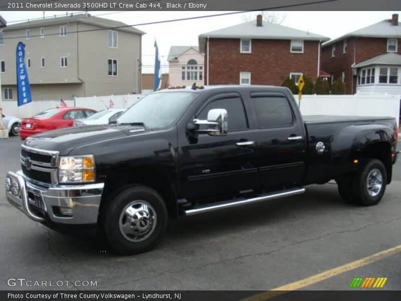 Black / Ebony 2011 Chevrolet Silverado 3500HD LT Crew Cab 4x4