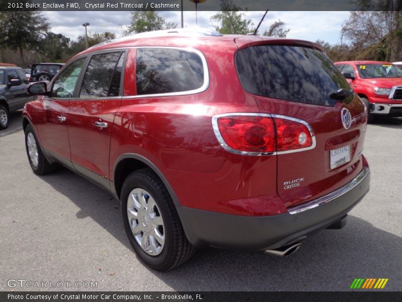 Crystal Red Tintcoat / Cashmere 2012 Buick Enclave FWD