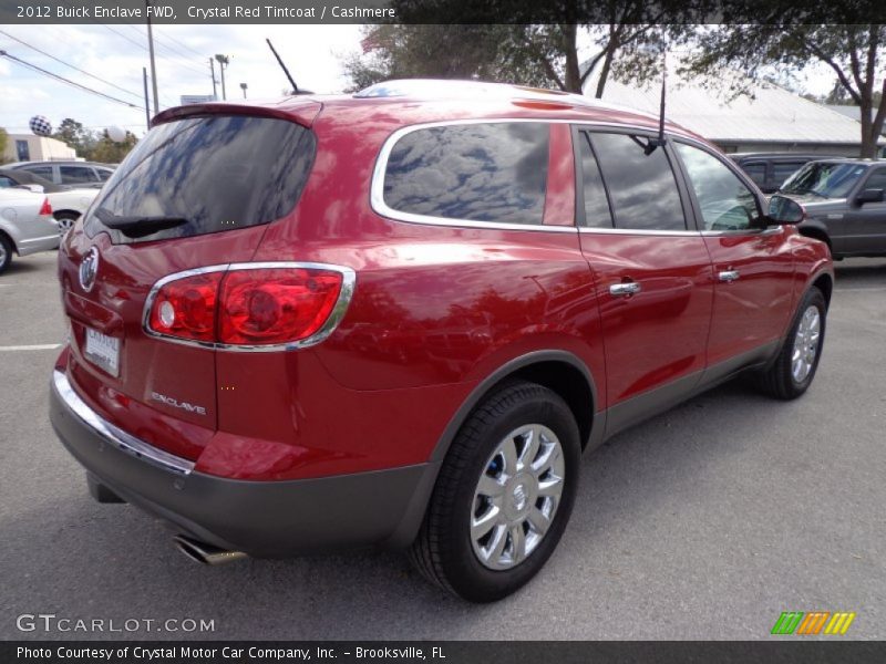 Crystal Red Tintcoat / Cashmere 2012 Buick Enclave FWD