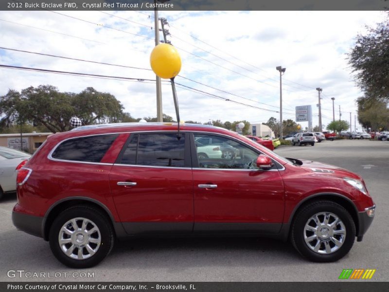 Crystal Red Tintcoat / Cashmere 2012 Buick Enclave FWD