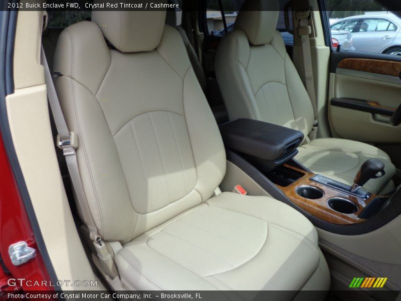 Crystal Red Tintcoat / Cashmere 2012 Buick Enclave FWD