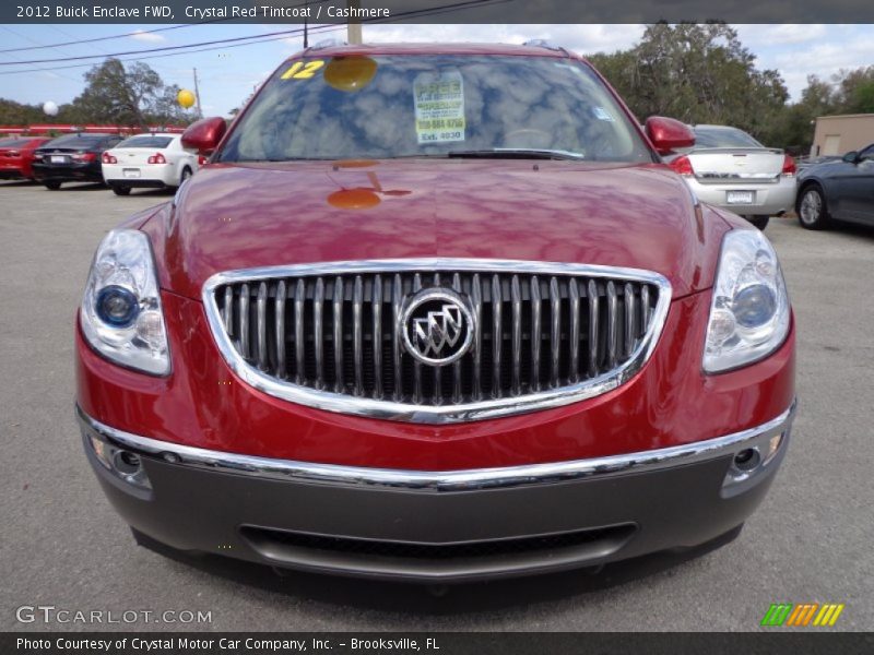 Crystal Red Tintcoat / Cashmere 2012 Buick Enclave FWD