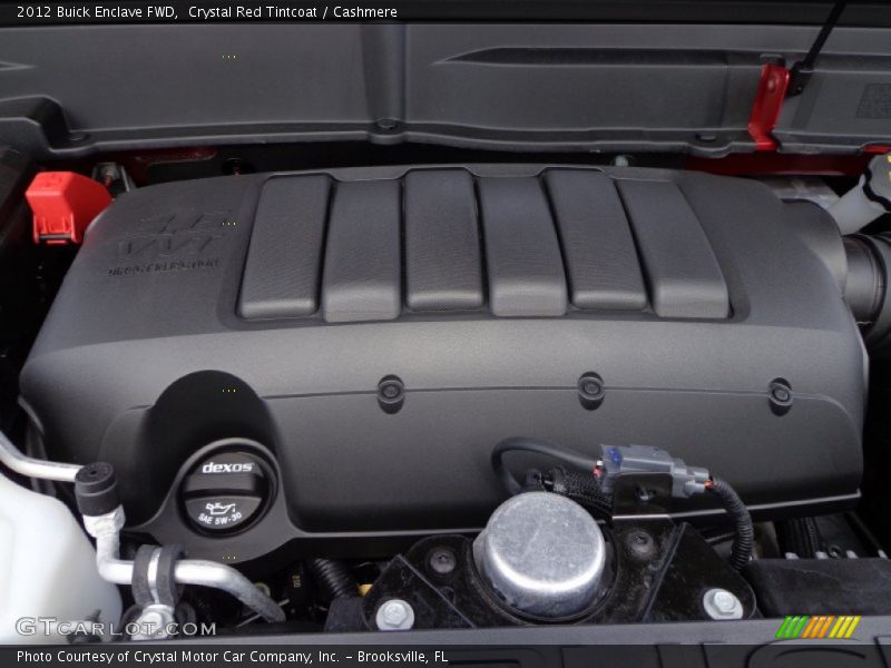 Crystal Red Tintcoat / Cashmere 2012 Buick Enclave FWD