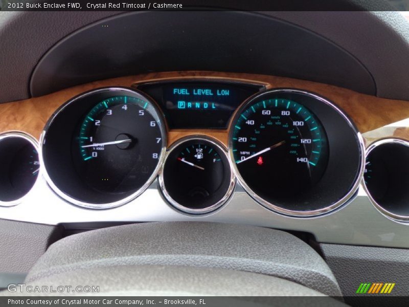 Crystal Red Tintcoat / Cashmere 2012 Buick Enclave FWD
