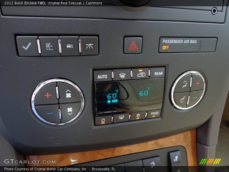 Crystal Red Tintcoat / Cashmere 2012 Buick Enclave FWD