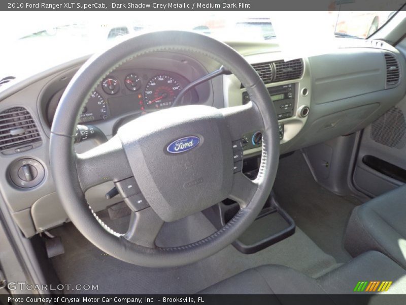 Dashboard of 2010 Ranger XLT SuperCab