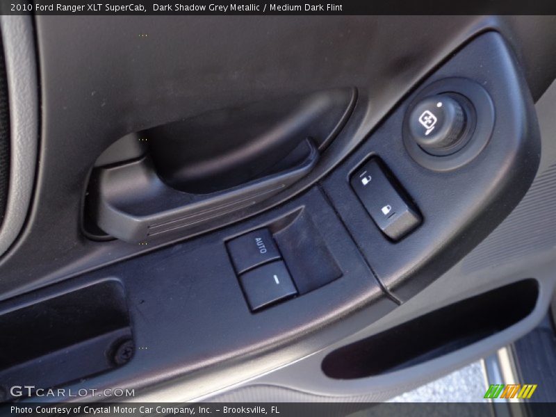 Dark Shadow Grey Metallic / Medium Dark Flint 2010 Ford Ranger XLT SuperCab