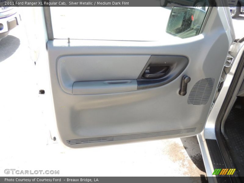 Silver Metallic / Medium Dark Flint 2011 Ford Ranger XL Regular Cab