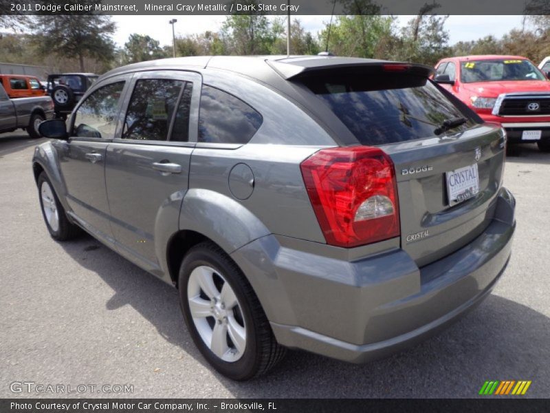 Mineral Gray Metallic / Dark Slate Gray 2011 Dodge Caliber Mainstreet