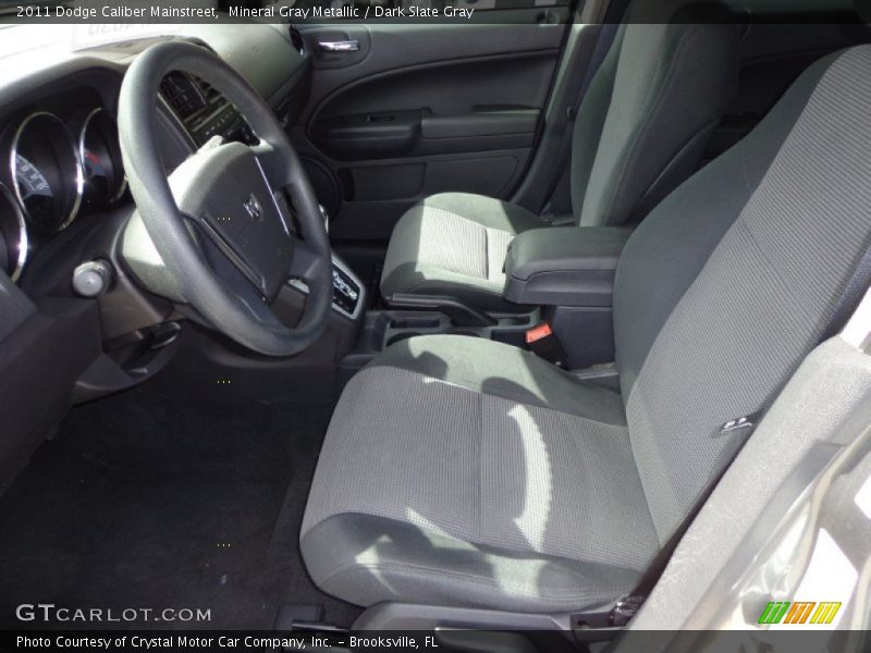 Mineral Gray Metallic / Dark Slate Gray 2011 Dodge Caliber Mainstreet