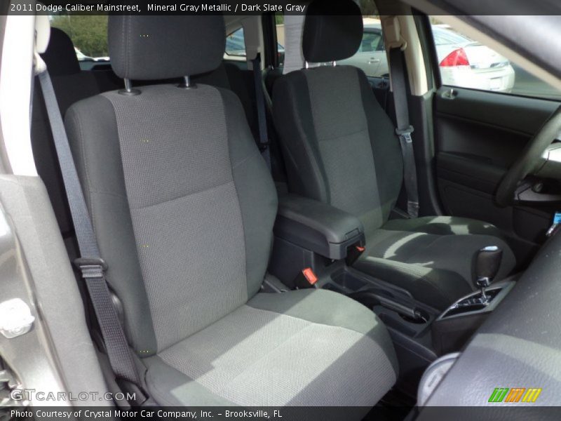 Mineral Gray Metallic / Dark Slate Gray 2011 Dodge Caliber Mainstreet