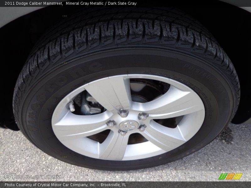 Mineral Gray Metallic / Dark Slate Gray 2011 Dodge Caliber Mainstreet