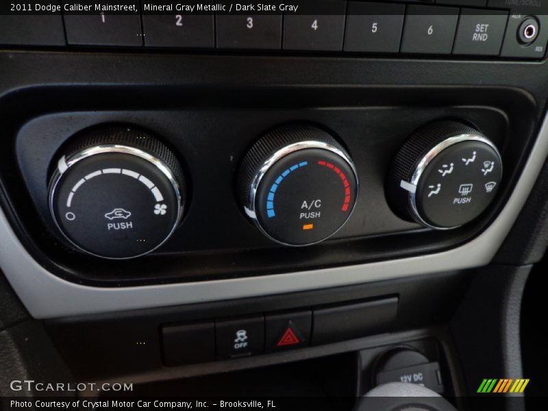 Mineral Gray Metallic / Dark Slate Gray 2011 Dodge Caliber Mainstreet