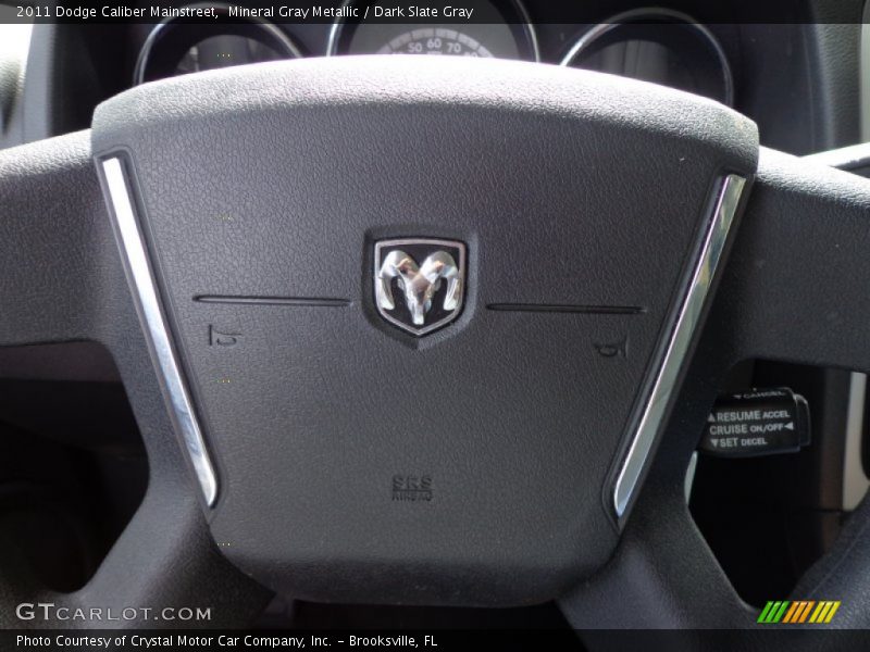 Mineral Gray Metallic / Dark Slate Gray 2011 Dodge Caliber Mainstreet
