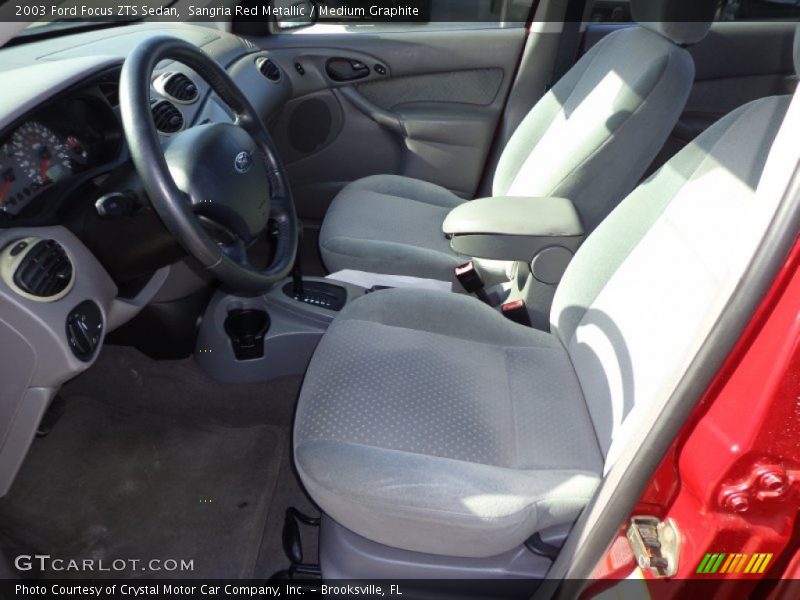 Front Seat of 2003 Focus ZTS Sedan