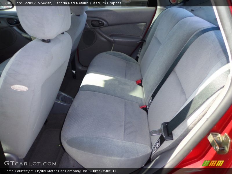 Rear Seat of 2003 Focus ZTS Sedan