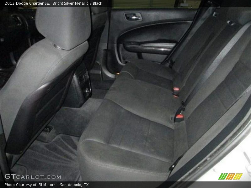 Bright Silver Metallic / Black 2012 Dodge Charger SE