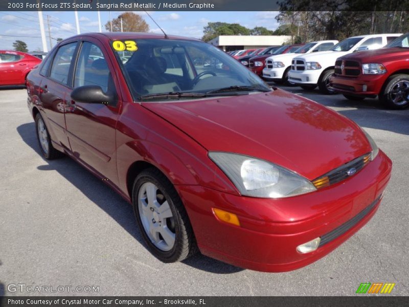 Front 3/4 View of 2003 Focus ZTS Sedan