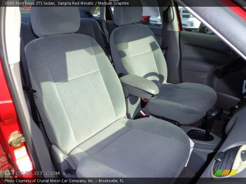 Front Seat of 2003 Focus ZTS Sedan