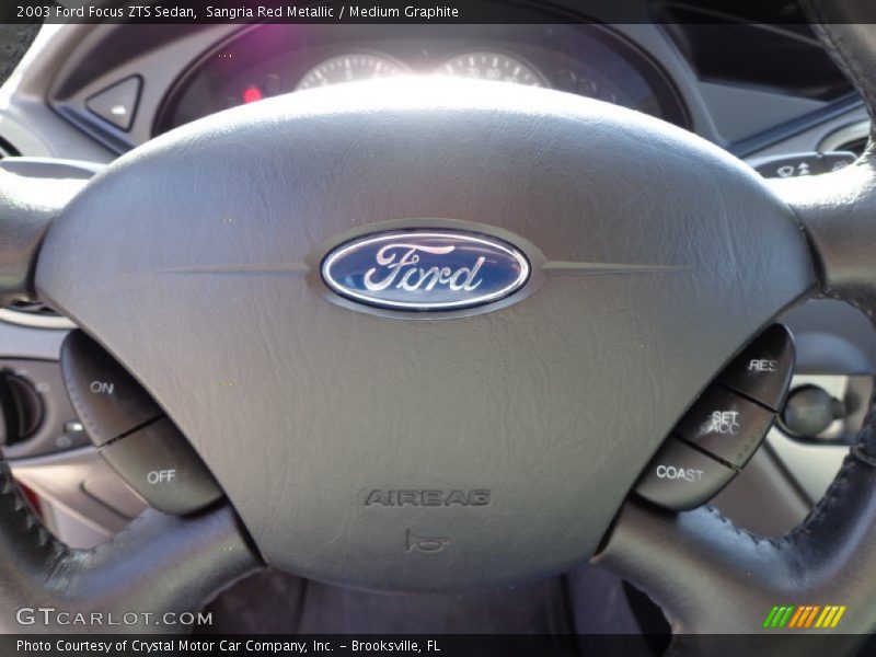 Controls of 2003 Focus ZTS Sedan