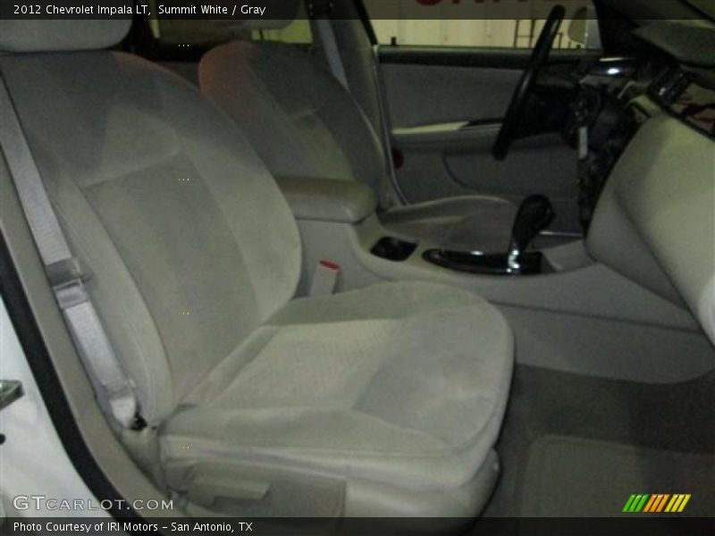 Summit White / Gray 2012 Chevrolet Impala LT