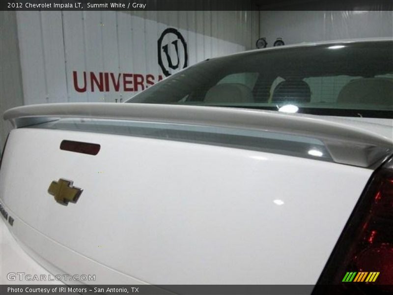 Summit White / Gray 2012 Chevrolet Impala LT