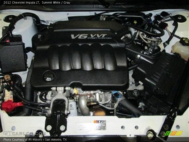 Summit White / Gray 2012 Chevrolet Impala LT