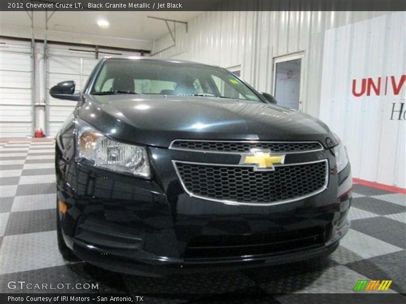 Black Granite Metallic / Jet Black 2012 Chevrolet Cruze LT