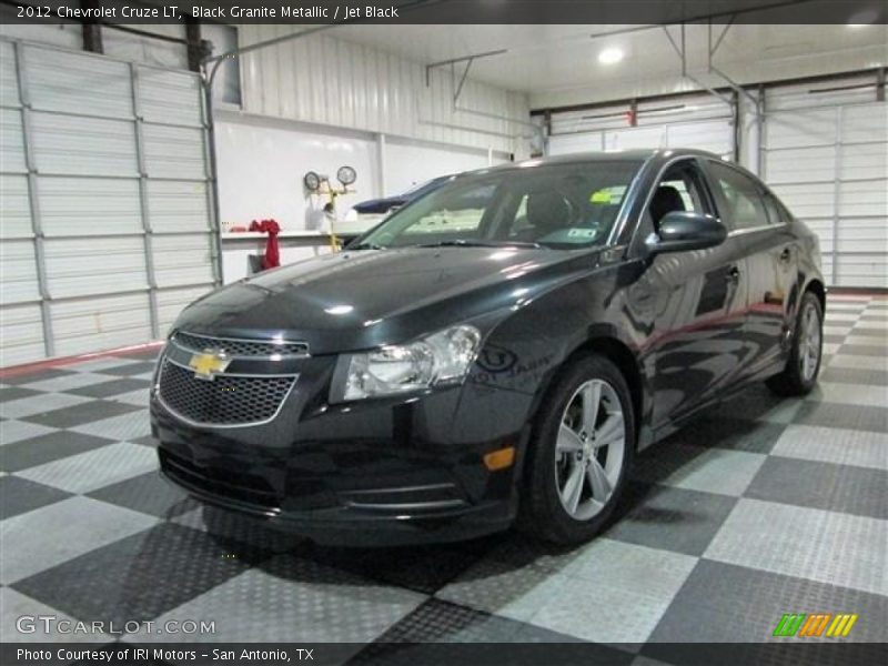 Black Granite Metallic / Jet Black 2012 Chevrolet Cruze LT