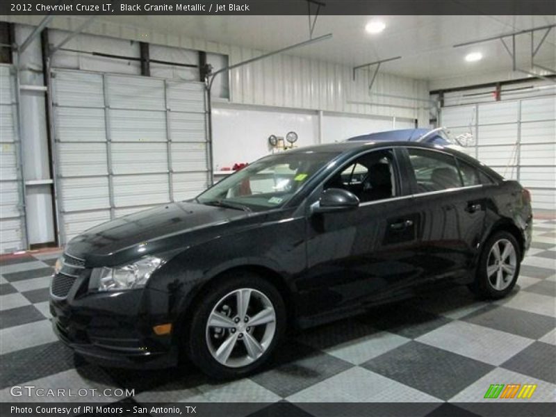 Black Granite Metallic / Jet Black 2012 Chevrolet Cruze LT