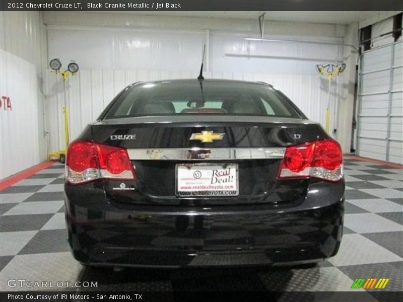Black Granite Metallic / Jet Black 2012 Chevrolet Cruze LT