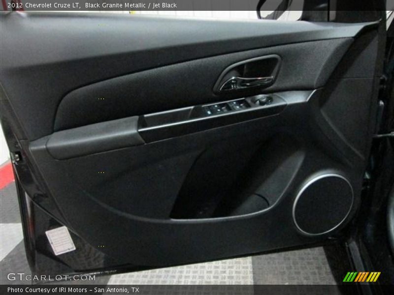 Black Granite Metallic / Jet Black 2012 Chevrolet Cruze LT