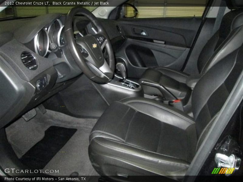 Black Granite Metallic / Jet Black 2012 Chevrolet Cruze LT