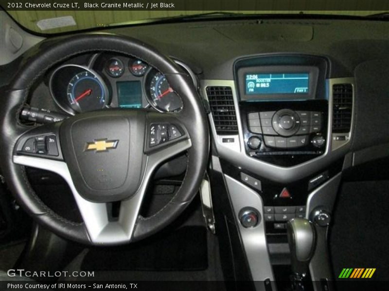 Black Granite Metallic / Jet Black 2012 Chevrolet Cruze LT