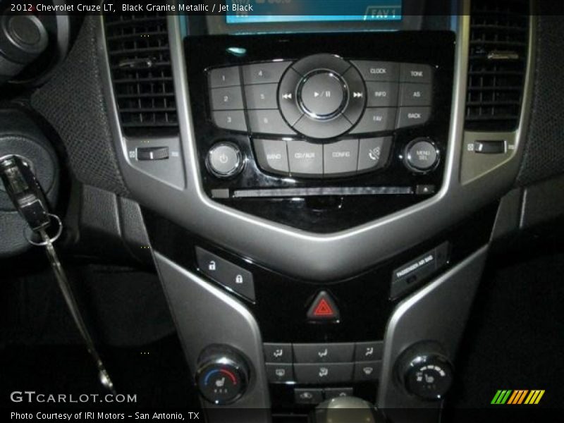 Black Granite Metallic / Jet Black 2012 Chevrolet Cruze LT