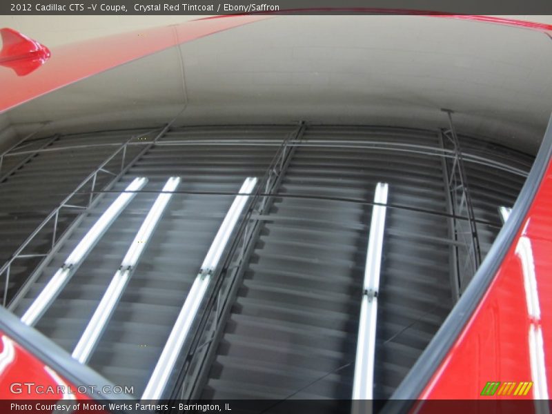 Crystal Red Tintcoat / Ebony/Saffron 2012 Cadillac CTS -V Coupe