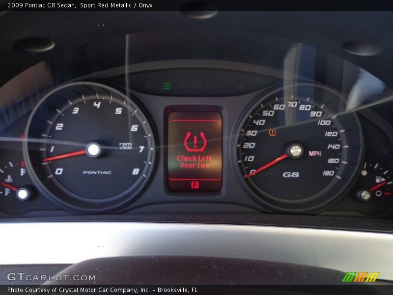  2009 G8 Sedan Sedan Gauges